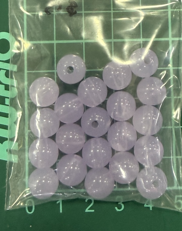 Bead 12mm Translucent